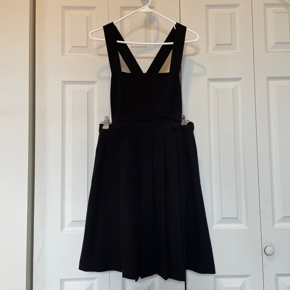 ModCloth Pleated Jumper Dress